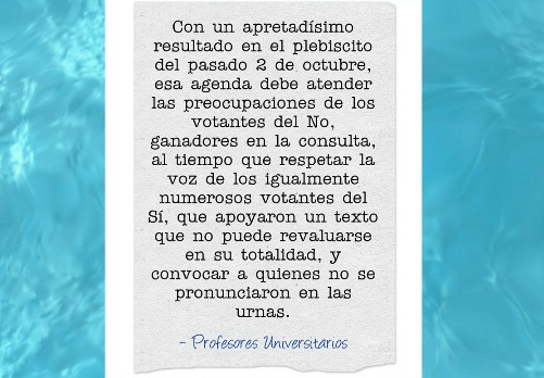 “Dilatar el proceso presenta enormes riesgos”, profesores&nbsp;universitarios