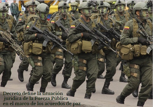 Conozca el ‘derrotero’ para la suspensión de órdenes de captura y medidas de aseguramiento de miembros de la Fuerza&nbsp;Pública